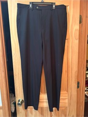 Men's Classic Black Dress Pants